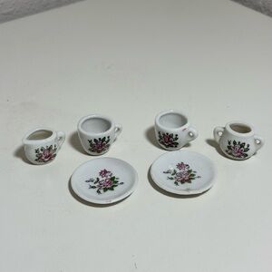 Floral Miniature Tea Set‎